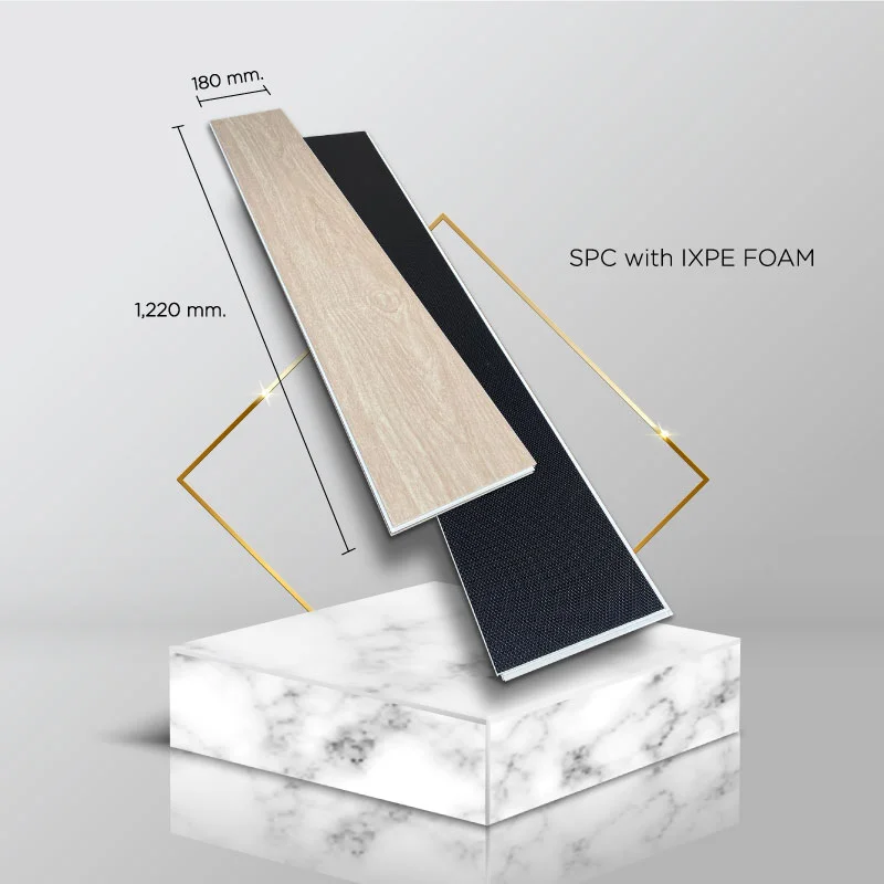 กระเบื้องยาง กระเบื้องไว้นิล spc คลิ๊กล็อค click lock ixpe foam กระเบื้องยาง กระเบื้องไว้นิล spc คลิ๊กล็อค click lock ixpe foam