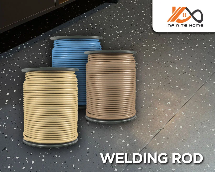 เส้นเชื่อมรอยต่อกระเบื้องยางม้วน welding rod