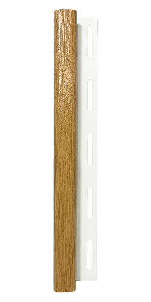 แผ่นระแนงไวนิลตกแต่งผนัง PVC Fluted Wall Panel PVC Vinyl