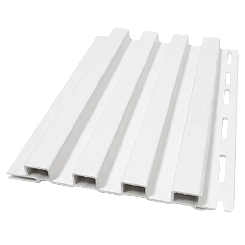 แผ่นระแนงไวนิลตกแต่งผนัง PVC Fluted Wall Panel PVC Vinyl