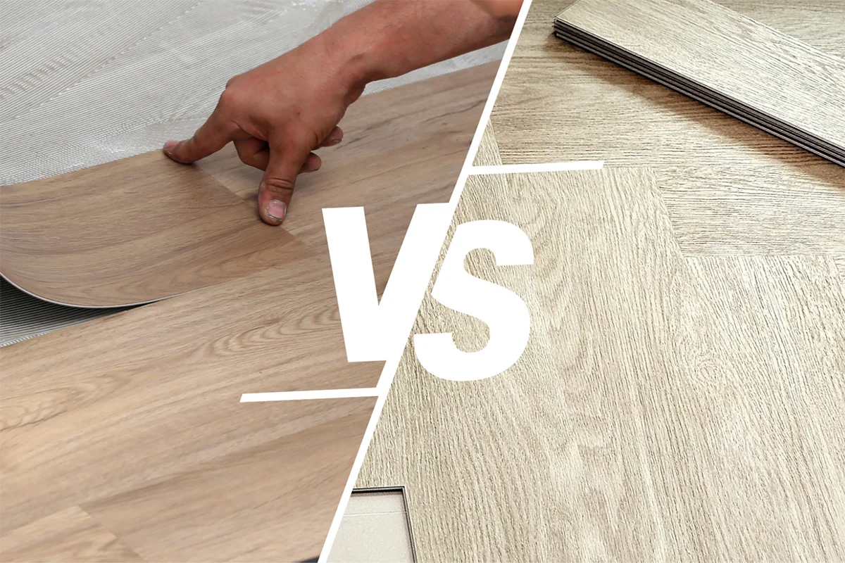 กระเบื้องไวนิลแบบทากาว vs กระเบื้องไวนิล SPC คลิกล็อค เลือกให้เหมาะกับบ้านคุณ