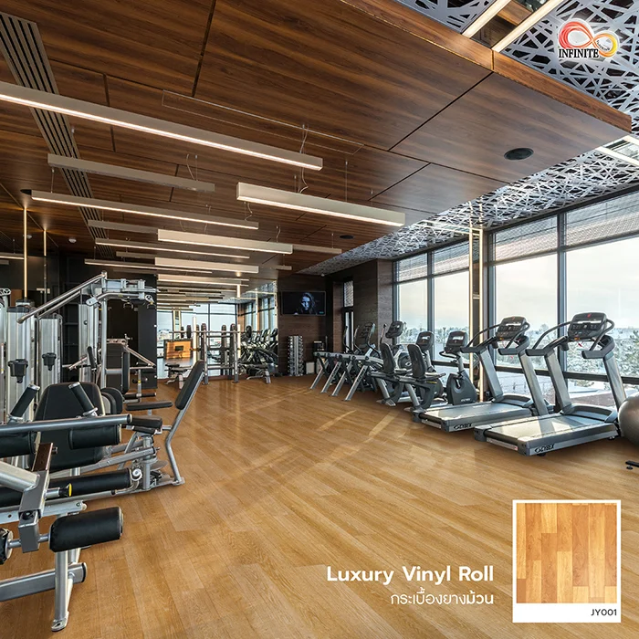 กระเบื้องยาง กระเบื้องไวนิล กระเบื้องยางม้วน luxury vinyl roll