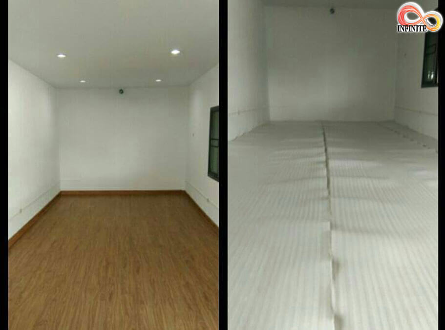 พื้นยางลายไม้ 